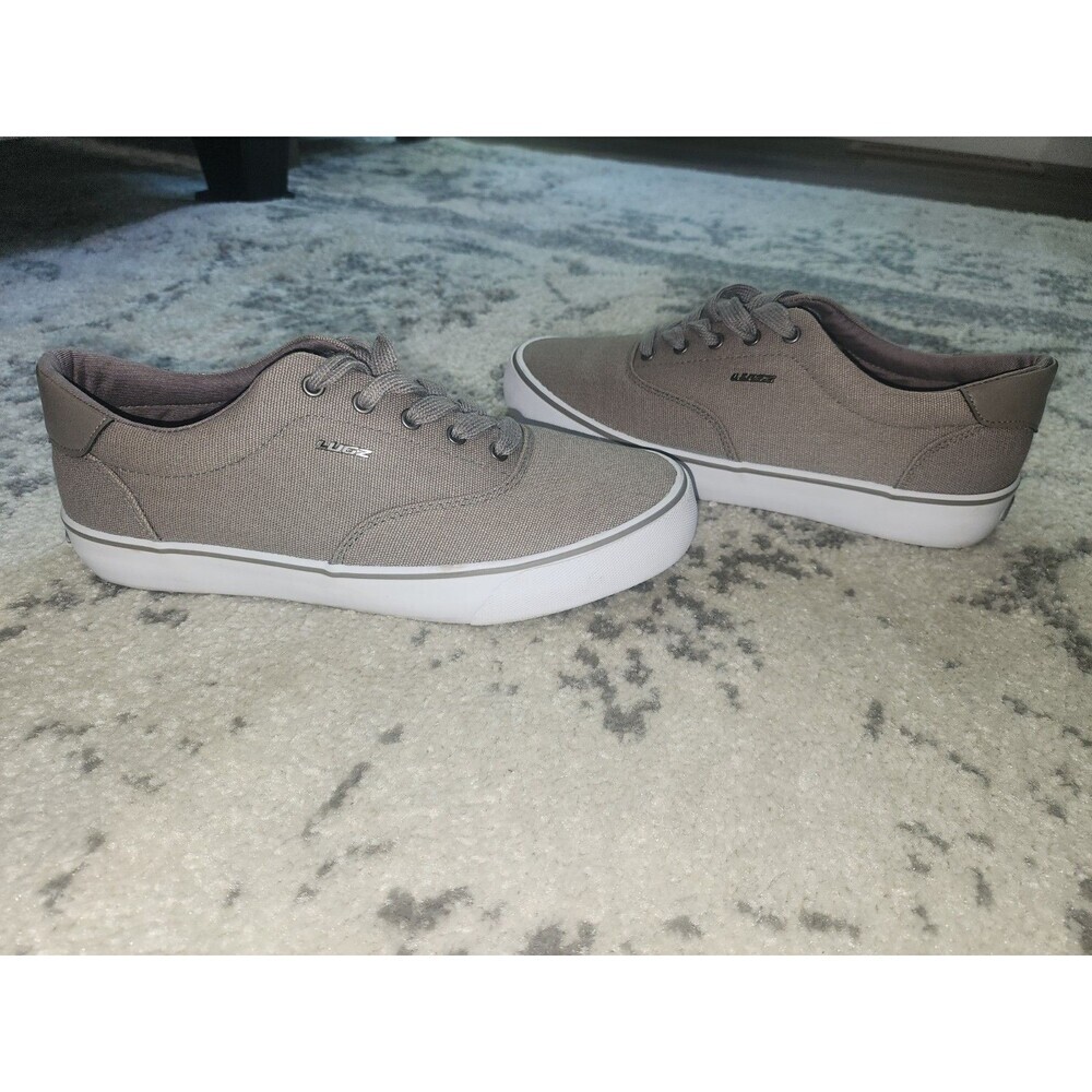 Lugz Flip Brown Oxford Fabric Sneaker Men's Size 8.5